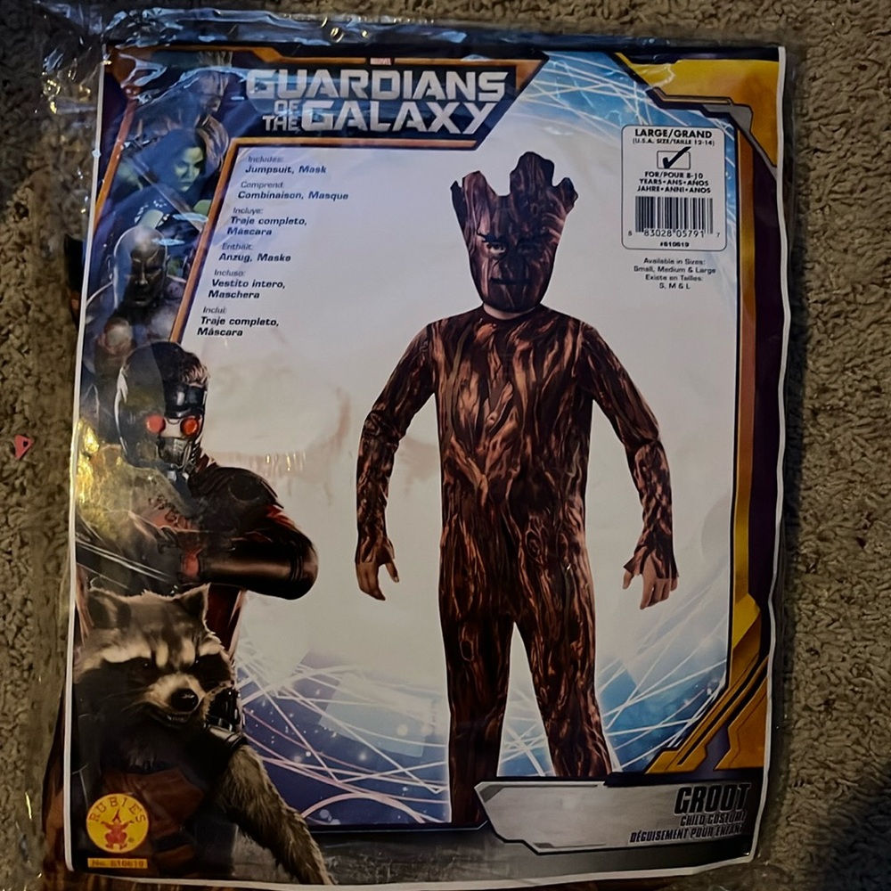 Groot child’s costume